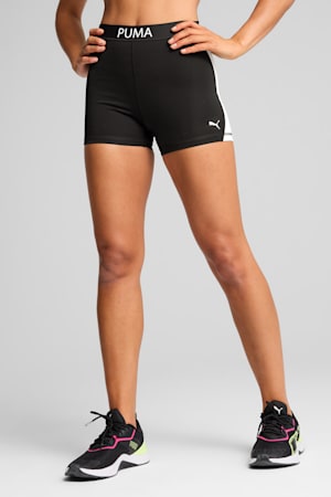 PUMA STRONG High-Waisted 4" Short Tights Women, PUMA Black, extralarge-GBR